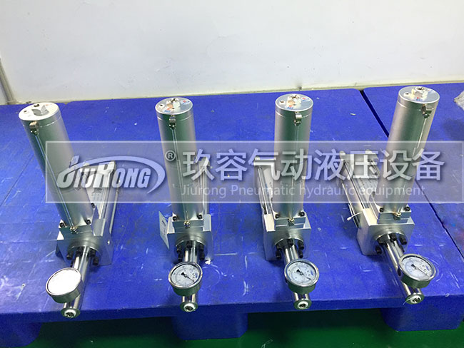 預壓式氣液增壓器玖容廠家直銷 預壓式氣液增壓器玖容廠家直銷
