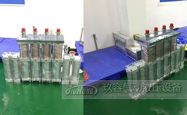 水平油氣分體增壓缸產品實物圖 水平油氣分體增壓缸產品實物圖