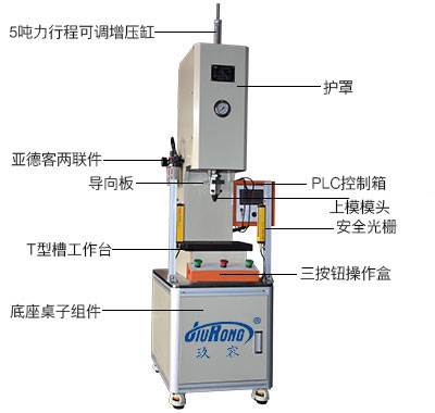 5噸半弓型氣液壓力機 5噸半弓型氣液壓力機